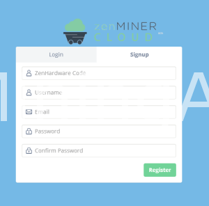 Zen Cloud Signup